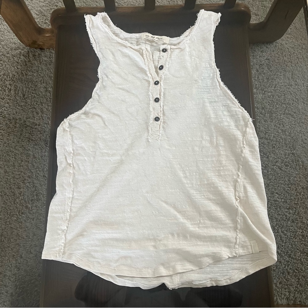 Free People Women's Love Language Solid Tank